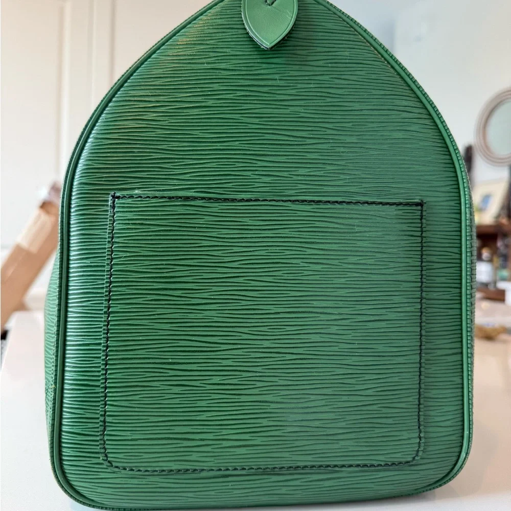 Louis Vuitton Epi Leather Keepall 45 in Borneo Green - Picture 4 of 9